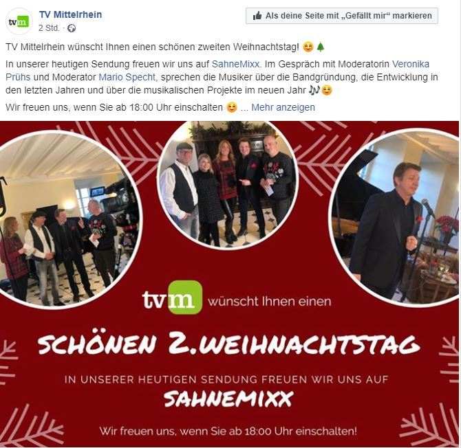 2019-12-26 FB zu TV Mittelrhein Interview